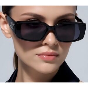 Women Sunglasses Fashion Designer‎ Square Tortoise Trendy Gold UV400 Protection